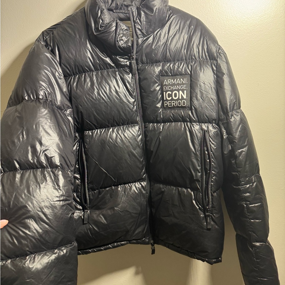 Armani Exchange Iconic Black Jacket